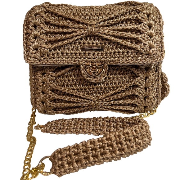 Handmade Beige Satchel Shoulder Handbag - Picture 1 of 5